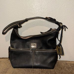 Leather HOBO Dooney and Burke bag